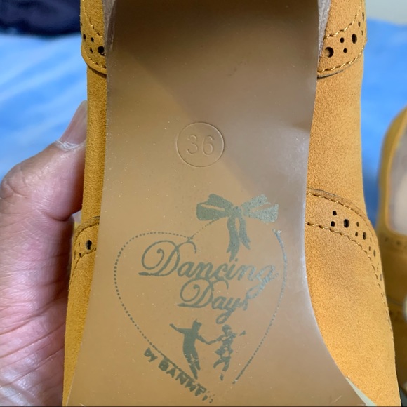 Dancing Days by Banned Dancing Shoes size 36 2inch heels - Picture 6 of 14